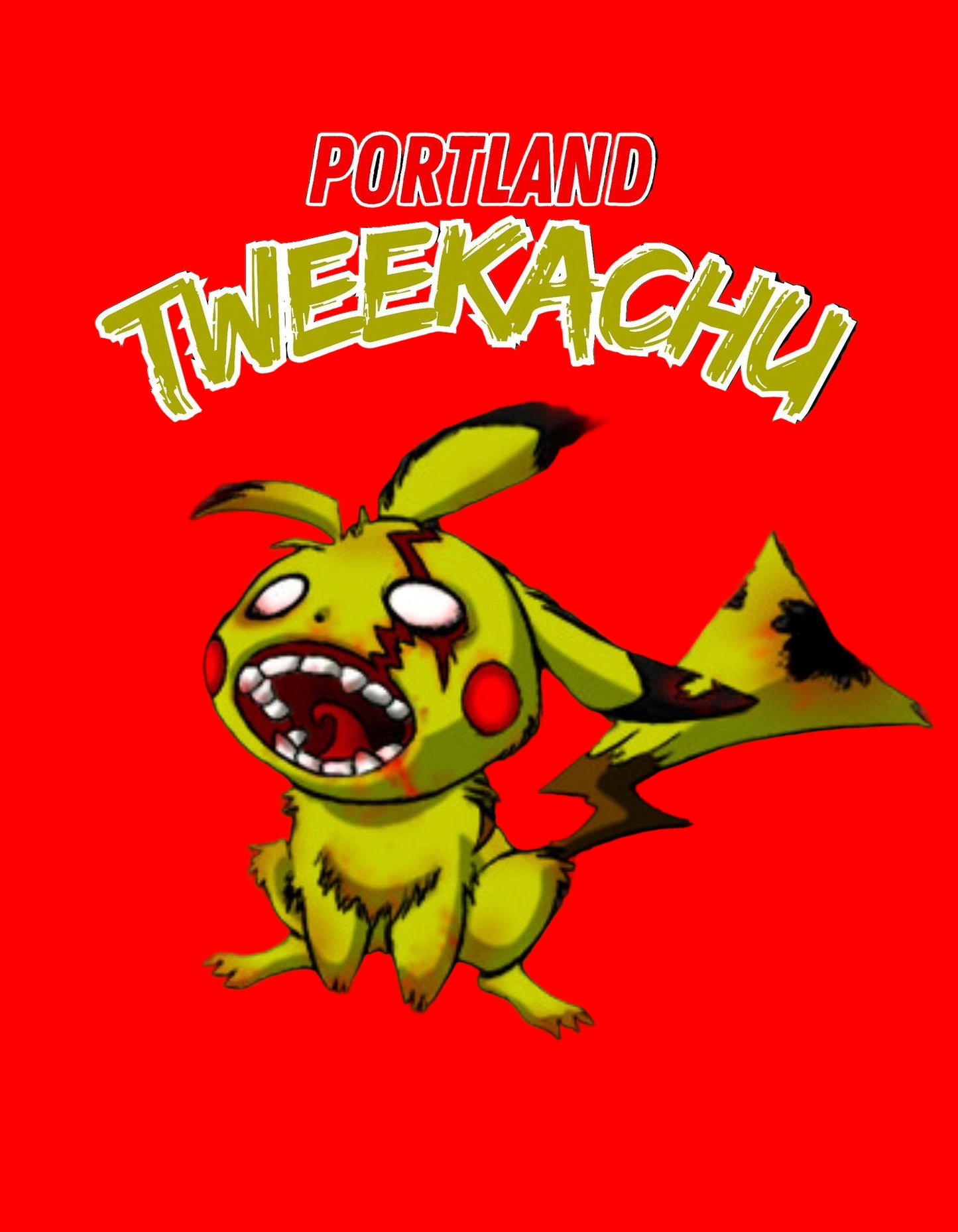 Limited Edition PORTLAND TWEEKACHU shirt... Get your battle on!!!