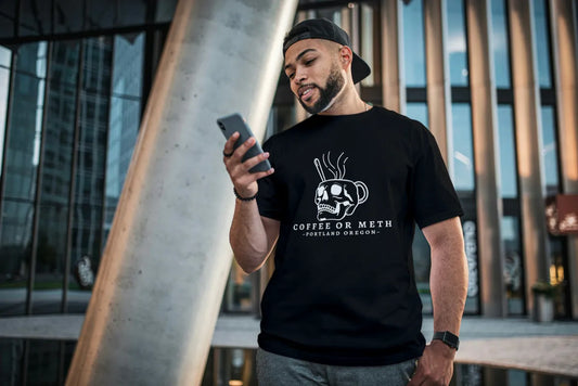 THE O.G. COFFEE OR METH -Portland Oregon- T-shirt