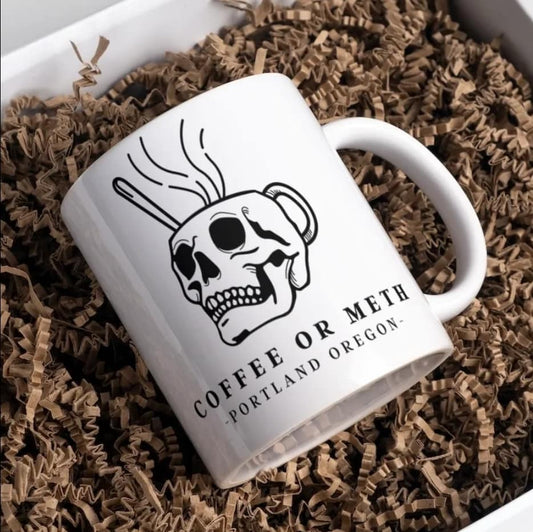The O.G. COFFEE OR METH Coffee Mug